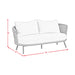 Bali Loveseat with Olefin Grey in Dark Grey - Tony’s Furniture Store & Linen (GA) - Multi Location