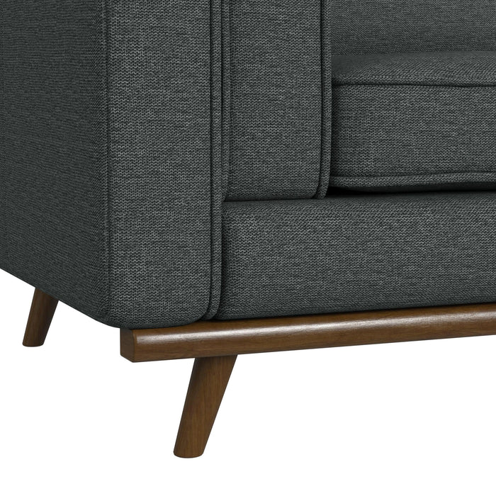 Venus Sofa with Cherry Finished Wooden Front - Tony’s Furniture Store & Linen (GA) - Multi Location