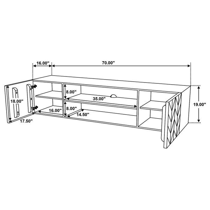 Keese Tv Stand - Tony’s Furniture Store & Linen (GA) - Multi Location
