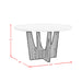 Oregon Round Table in Black - Tony’s Furniture Store & Linen (GA) - Multi Location