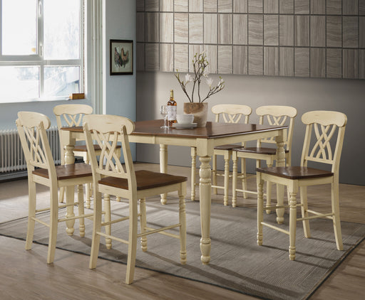 Dylan Buttermilk & Oak Counter Height Table - Tony’s Furniture Store & Linen (GA) - Multi Location