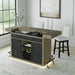 Jemma Bar Table with Light in Grey and Dark Espresso - Tony’s Furniture Store & Linen (GA) - Multi Location