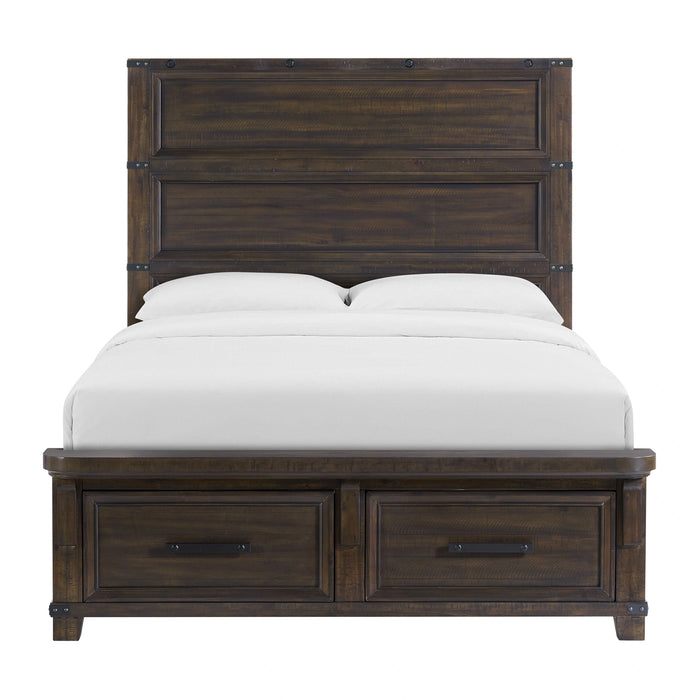 Colorado City Storage Bed in Charcoal - Tony’s Furniture Store & Linen (GA) - Multi Location
