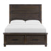 Colorado City Storage Bed in Charcoal - Tony’s Furniture Store & Linen (GA) - Multi Location
