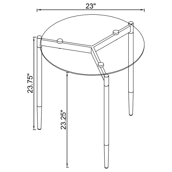Rosalie End & Side Table - Tony’s Furniture Store & Linen (GA) - Multi Location