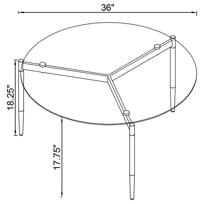 Rosalie Coffee Table - Tony’s Furniture Store & Linen (GA) - Multi Location