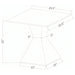 Jenny End & Side Table - Tony’s Furniture Store & Linen (GA) - Multi Location