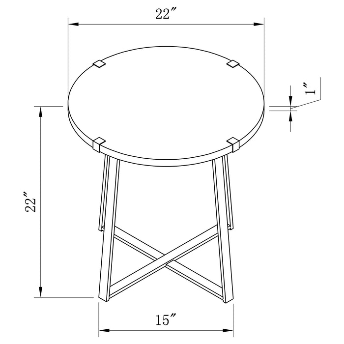 Marcus End & Side Table - Tony’s Furniture Store & Linen (GA) - Multi Location