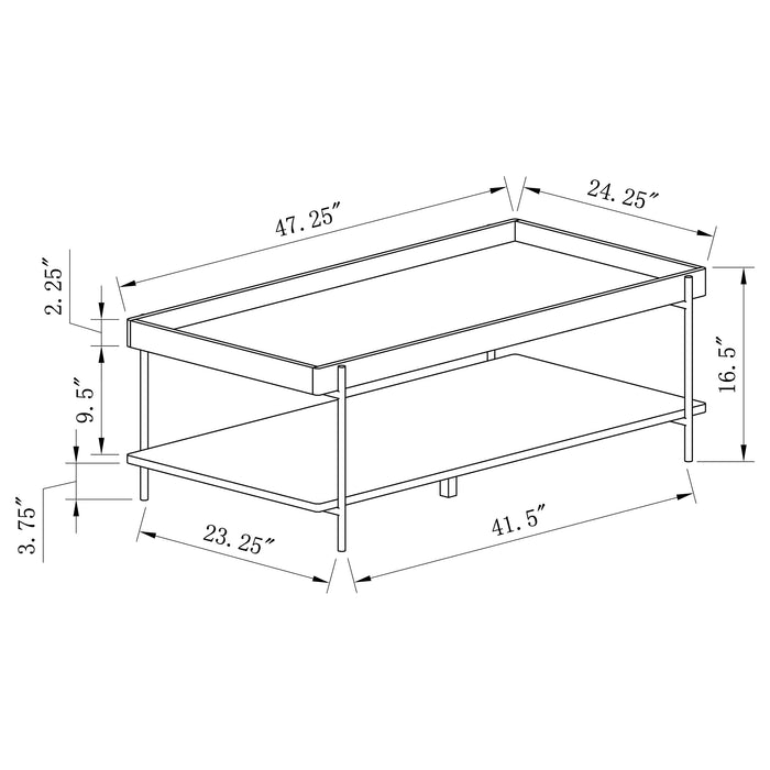 Fallon Coffee Table - Tony’s Furniture Store & Linen (GA) - Multi Location