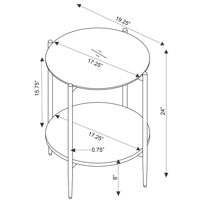 Jonelle End & Side Table - Tony’s Furniture Store & Linen (GA) - Multi Location