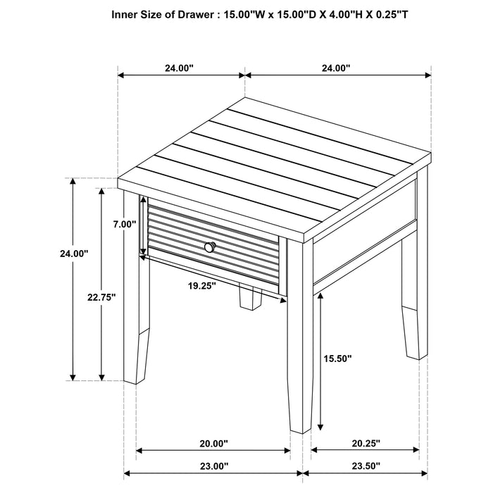 Concord End & Side Table - Tony’s Furniture Store & Linen (GA) - Multi Location