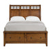 Gage Sleigh Storage Bed in Chestnut - Tony’s Furniture Store & Linen (GA) - Multi Location