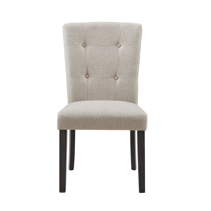 Lexi Tufted Fabric Side Chair in Beige (2 Per Pack) - Tony’s Furniture Store & Linen (GA) - Multi Location