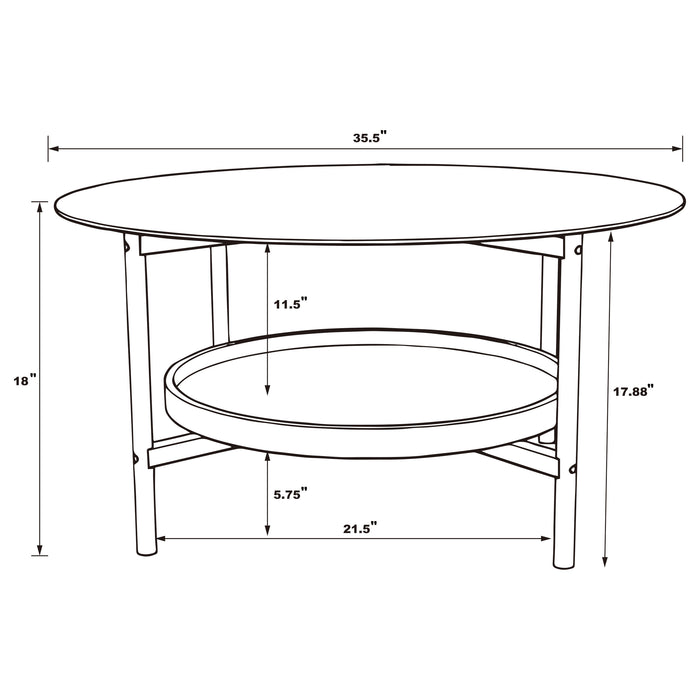 Delfin Coffee Table - Tony’s Furniture Store & Linen (GA) - Multi Location