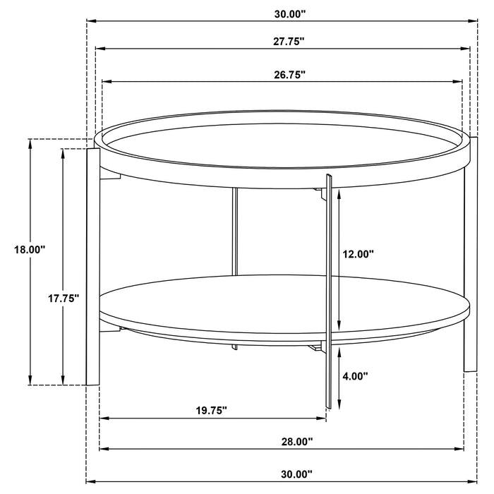 Adhvik Coffee Table - Tony’s Furniture Store & Linen (GA) - Multi Location