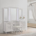 Twenty Nine Dressing Set w/LED & USB Plug in White with Stool - Tony’s Furniture Store & Linen (GA) - Multi Location