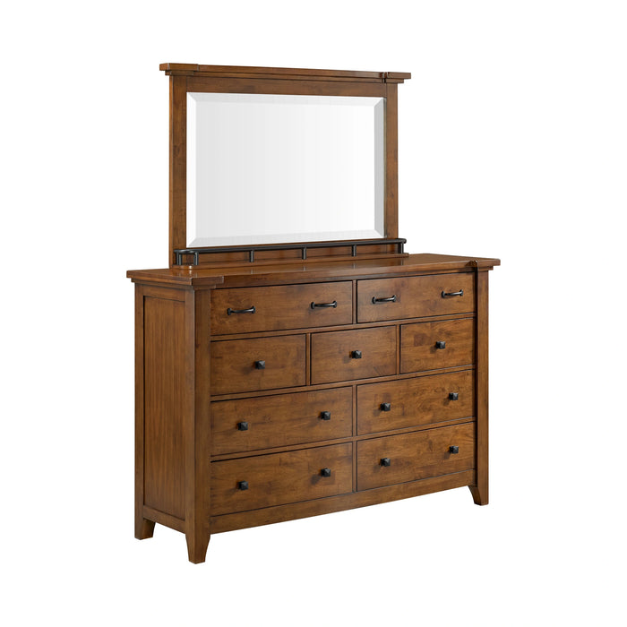 Gage Sleigh Storage Bedroom Set in Chestnut - Tony’s Furniture Store & Linen (GA) - Multi Location