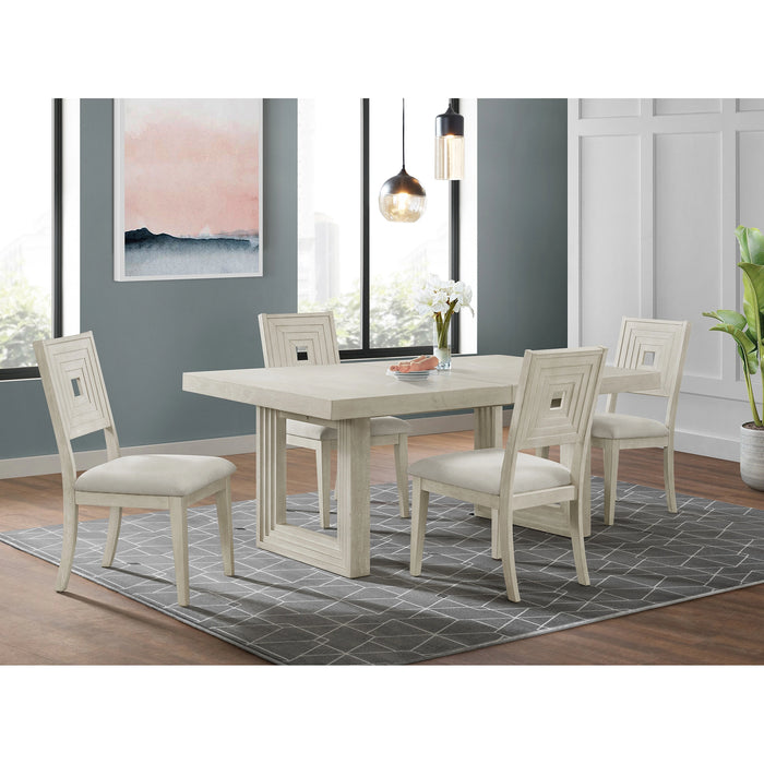 Avalanche Dining Set in Antique White - Tony’s Furniture Store & Linen (GA) - Multi Location