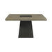 Jemma Square Table w/ Grey Top & Dark Espresso Base - Tony’s Furniture Store & Linen (GA) - Multi Location