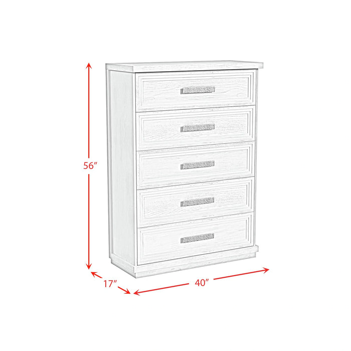 Avalanche Chest & Dresser in Antique White - Tony’s Furniture Store & Linen (GA) - Multi Location