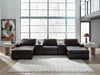 Modmax II Double Chaise Sectional with Audio Consoles - Tony’s Furniture Store & Linen (GA) - Multi Location