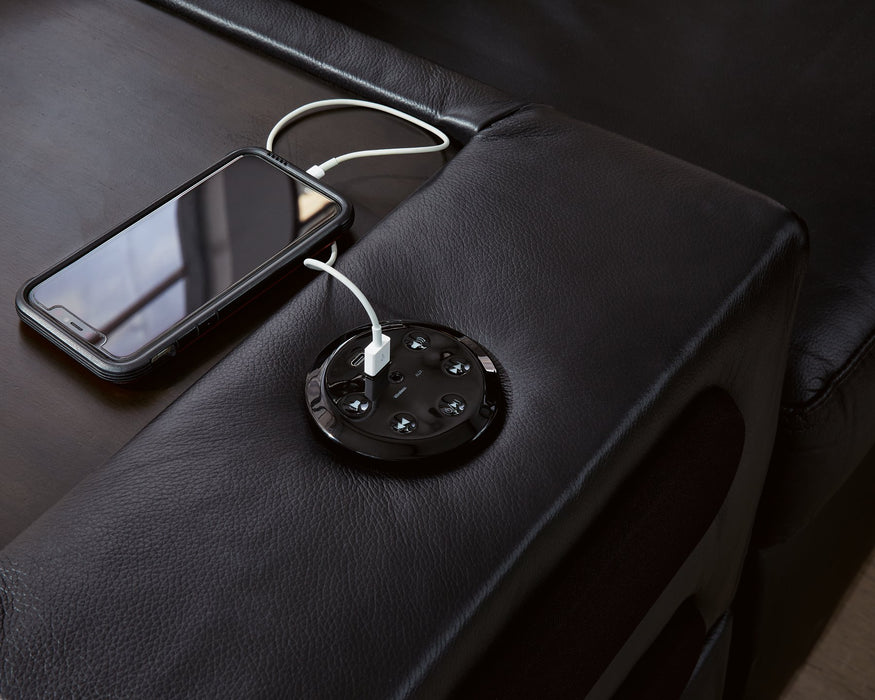 Modmax II Sectional with Chaise and Audio Consoles - Tony’s Furniture Store & Linen (GA) - Multi Location