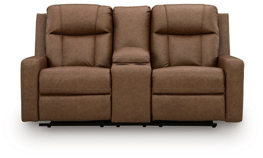 Mackmenville Reclining Loveseat with Console - Tony’s Furniture Store & Linen (GA) - Multi Location