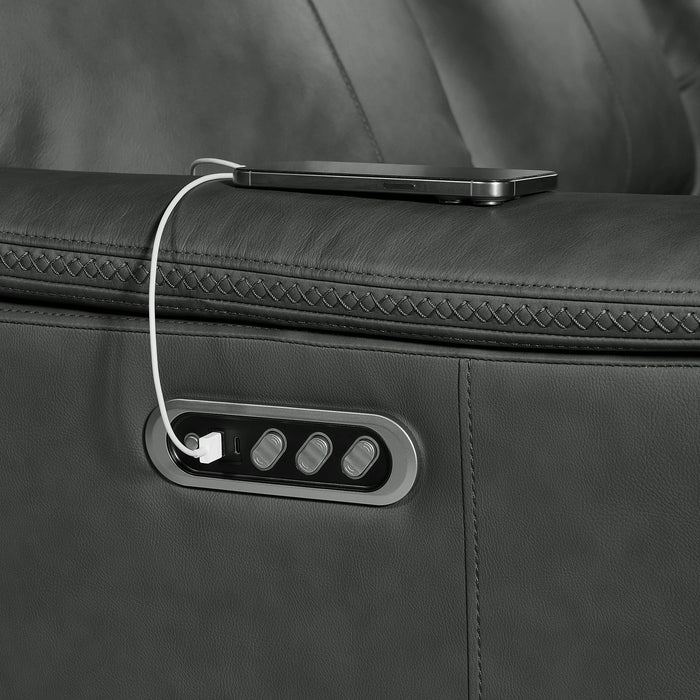 Mustang P3 Sofa with DDT, Wireless Charger in Aline - Tony’s Furniture Store & Linen (GA) - Multi Location