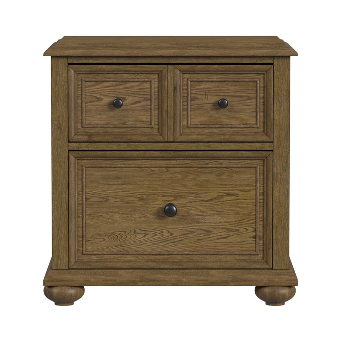 Heritage & Home Nightstand with USBC in Oak Brown - Tony’s Furniture Store & Linen (GA) - Multi Location