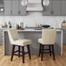Villanova Swivel Counter Stool in Espresso (2 Per Carton) - Tony’s Furniture Store & Linen (GA) - Multi Location