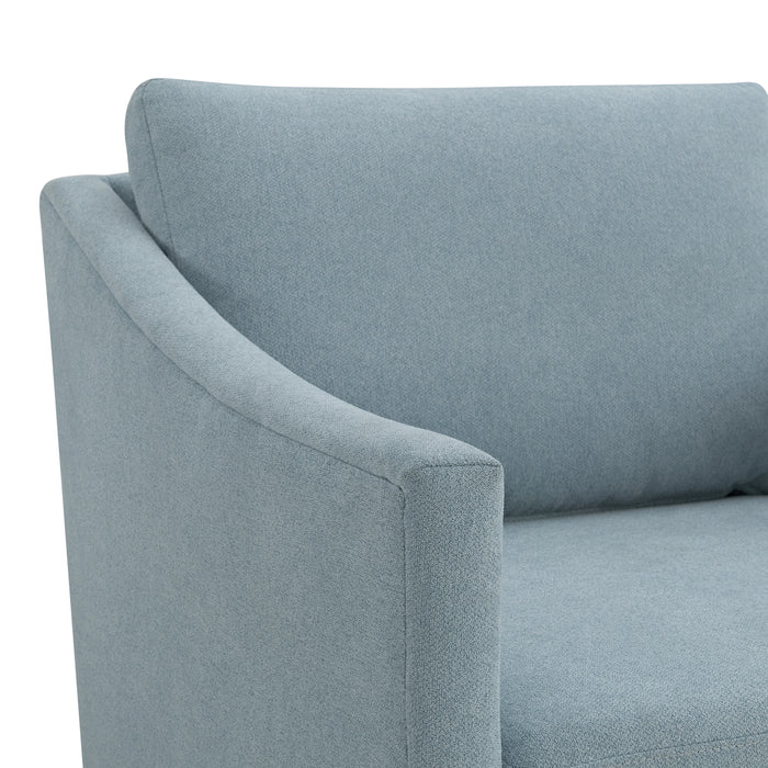 Acacia Swivel Chair in Freya Light Blue - Tony’s Furniture Store & Linen (GA) - Multi Location
