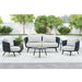 Bali Chairs with Olefin Grey in Dark Grey (2 Per Carton) - Tony’s Furniture Store & Linen (GA) - Multi Location