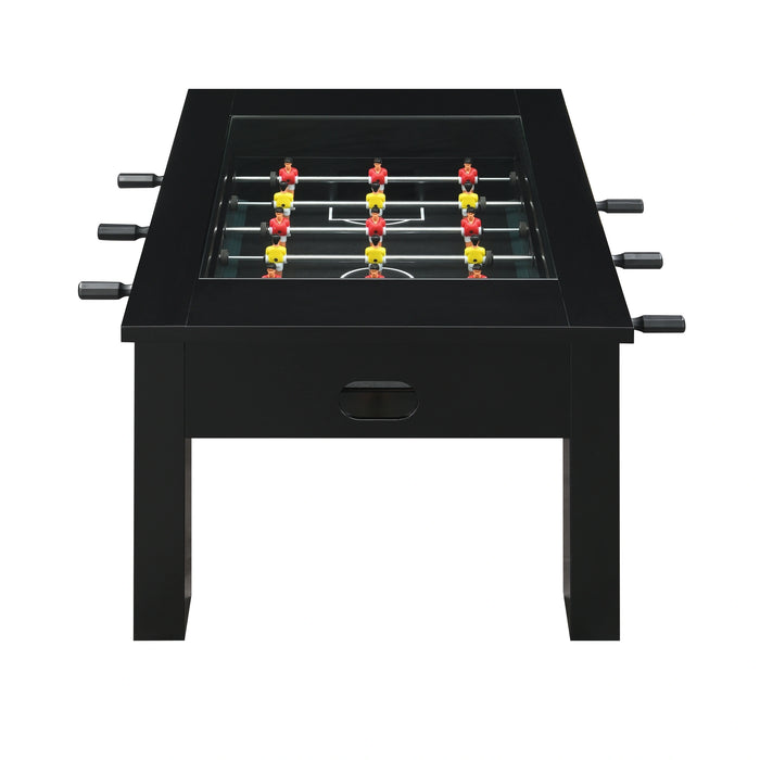 Giga Foosball Table (SSG-110601) Black Foosball Table - Tony’s Furniture Store & Linen (GA) - Multi Location