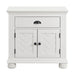 Kona 1-Drawer Nightstand in White - Tony’s Furniture Store & Linen (GA) - Multi Location