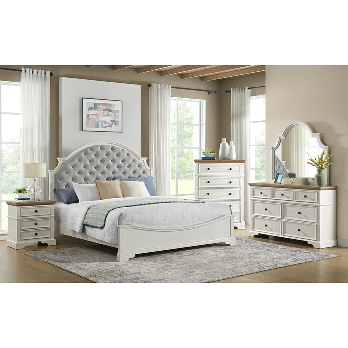 Eastwood Youth UPH Bedroom Set in Off-White - Tony’s Furniture Store & Linen (GA) - Multi Location