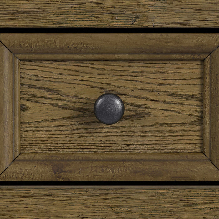 Heritage & Home Square Coffee Table with Casters in Oak Brown - Tony’s Furniture Store & Linen (GA) - Multi Location