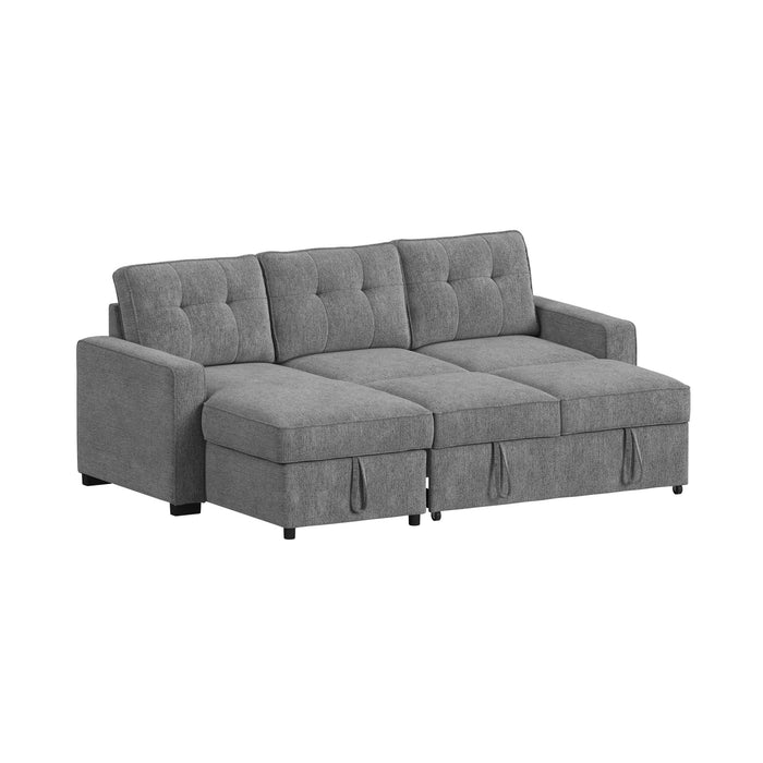 Homer 2PC Sectional Set in Clementine Grey - Tony’s Furniture Store & Linen (GA) - Multi Location