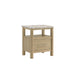 Jonas Nightstand with USB in Natural - Tony’s Furniture Store & Linen (GA) - Multi Location