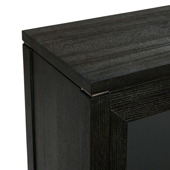 Elodie Server in Charcoal - Tony’s Furniture Store & Linen (GA) - Multi Location