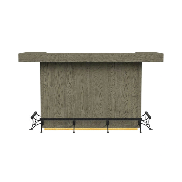 Jemma Bar Table with Light in Grey and Dark Espresso - Tony’s Furniture Store & Linen (GA) - Multi Location