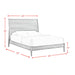 Malibu Panel Bed in Walnut - Tony’s Furniture Store & Linen (GA) - Multi Location