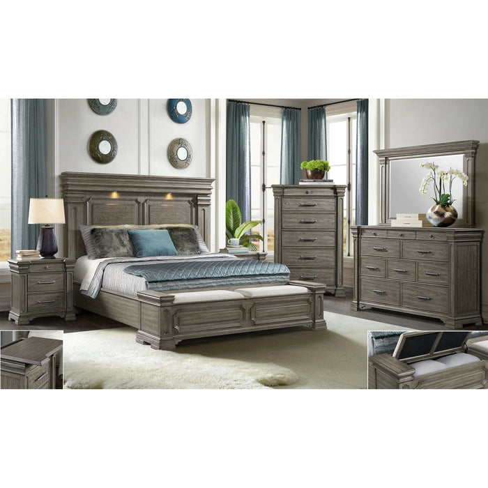 Kings Court Storage Bed - Tony’s Furniture Store & Linen (GA) - Multi Location