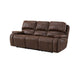 Atlantis Power Motion Sofa with Power Motion Head Recliner in Heritage Brown - Tony’s Furniture Store & Linen (GA) - Multi Location