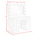 Amia Complete Dressing Table with Lightbulbs - Tony’s Furniture Store & Linen (GA) - Multi Location