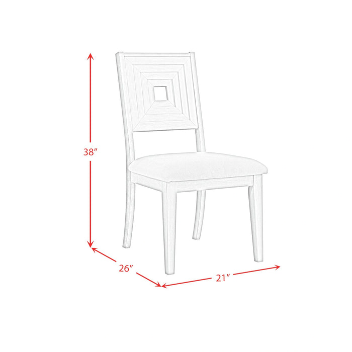 Avalanche Dining Side Chair in Antique White (2 Per Carton) - Tony’s Furniture Store & Linen (GA) - Multi Location