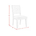 Avalanche Dining Side Chair in Antique White (2 Per Carton) - Tony’s Furniture Store & Linen (GA) - Multi Location