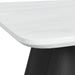 Edison End Table in White and Black - Tony’s Furniture Store & Linen (GA) - Multi Location