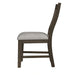 Yellowstone Dining Side Chair with Grey Fabric in Medium Brown (2 Per Carton) - Tony’s Furniture Store & Linen (GA) - Multi Location