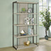 Loomis 4-shelf Bookcase Whitewashed Grey - Tony’s Furniture Store & Linen (GA) - Multi Location