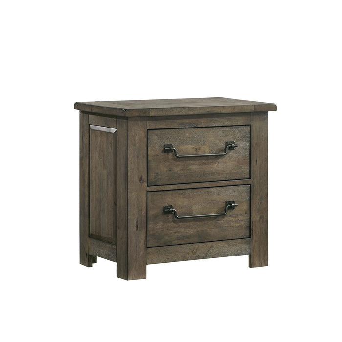 Maverick Nightstand w/USB Grey - Tony’s Furniture Store & Linen (GA) - Multi Location